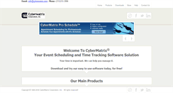 Desktop Screenshot of cybermatrix.com